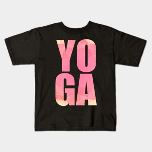 Yoga Zen Mindfulness Buddhism Peace Kids T-Shirt